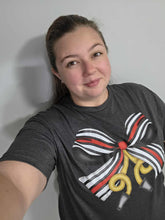 Load image into Gallery viewer, Red Line Bow