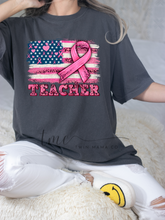 Load image into Gallery viewer, Teacher Pink Ribbon