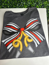 Load image into Gallery viewer, Red Line Bow