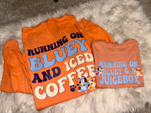 Load image into Gallery viewer, Running On Bluey & Iced Coffee