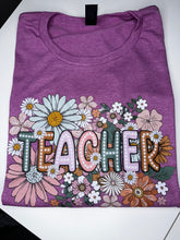 Load image into Gallery viewer, Pretty Floral Teacher