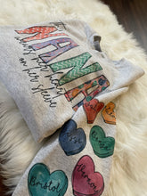 Load image into Gallery viewer, Vday MAMA Hearts on sleeve Sweatshirt