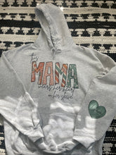 Load image into Gallery viewer, Boho MAMA Hearts on sleeve Sweatshirt