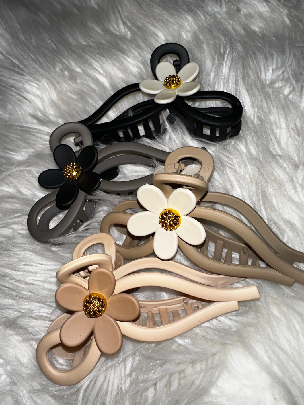 Floral Large Hair clip