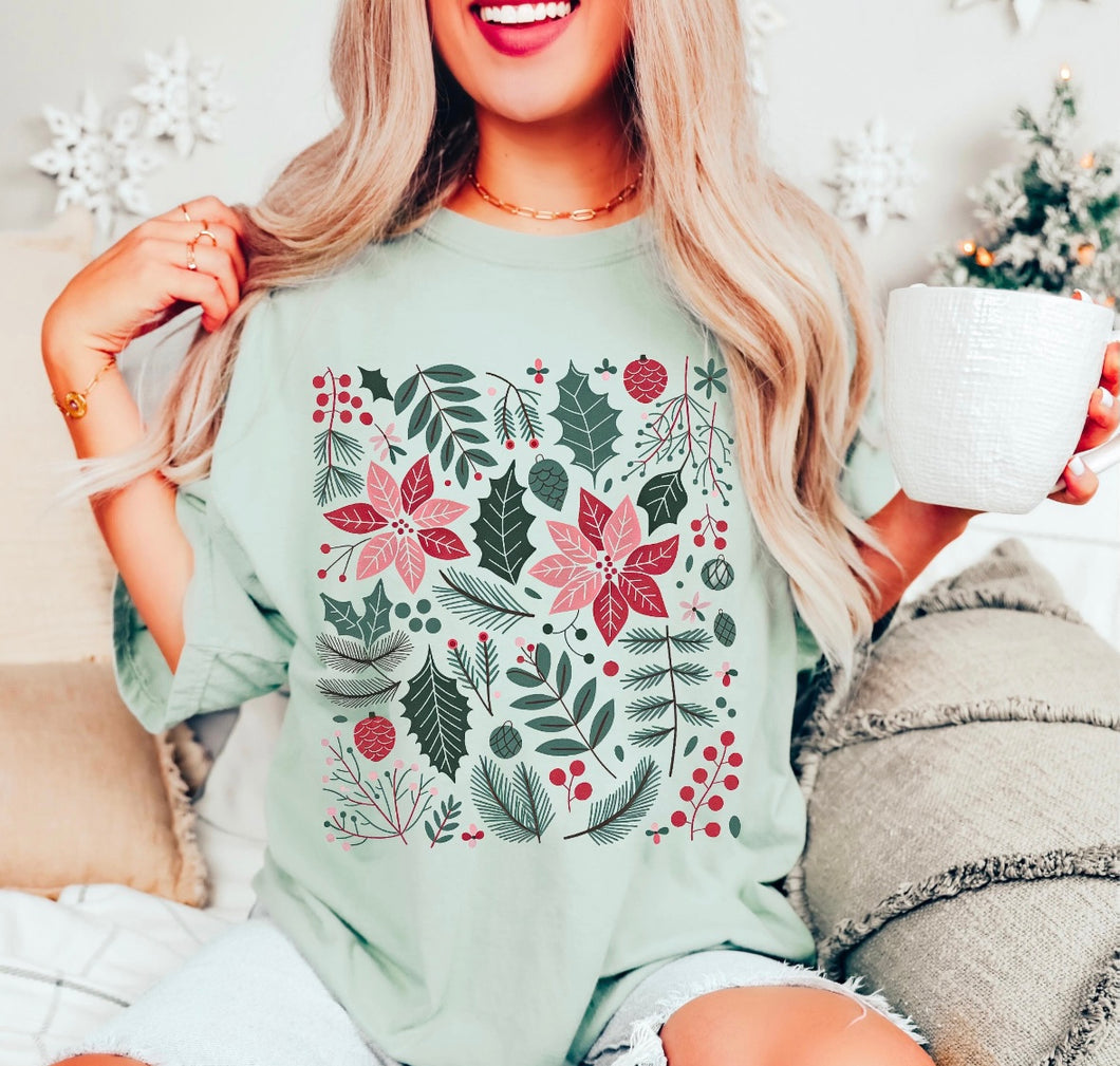 Boho Floral Christmas