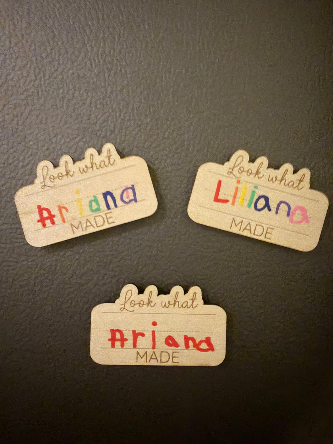 Personalize Look What I Made Ornament