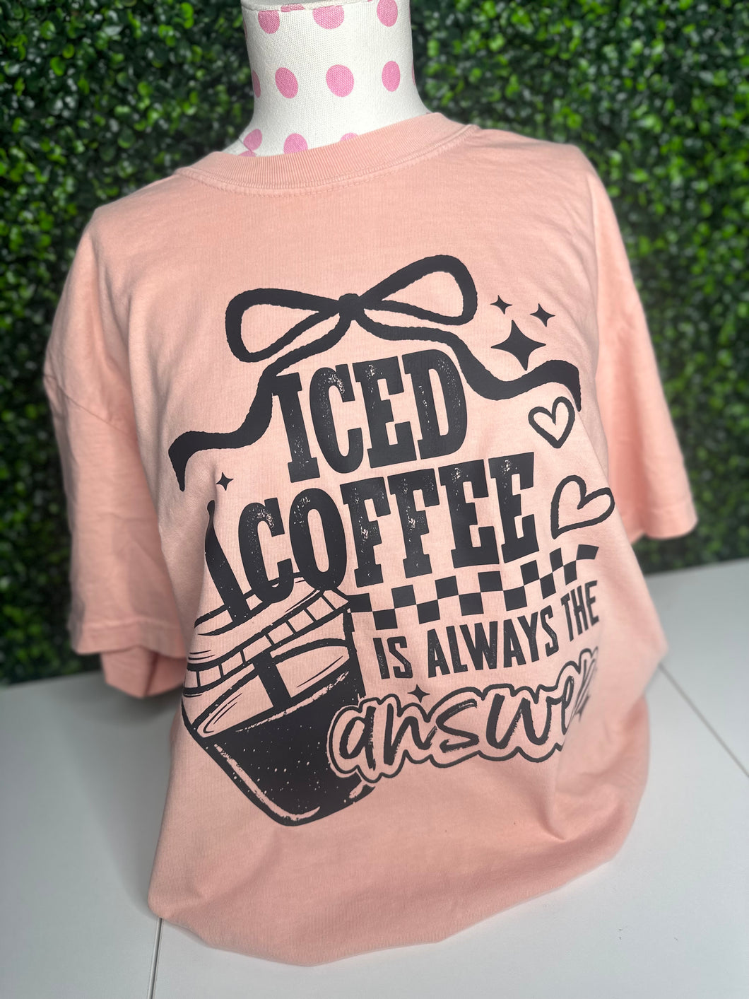 Iced Coffee Is The Answer