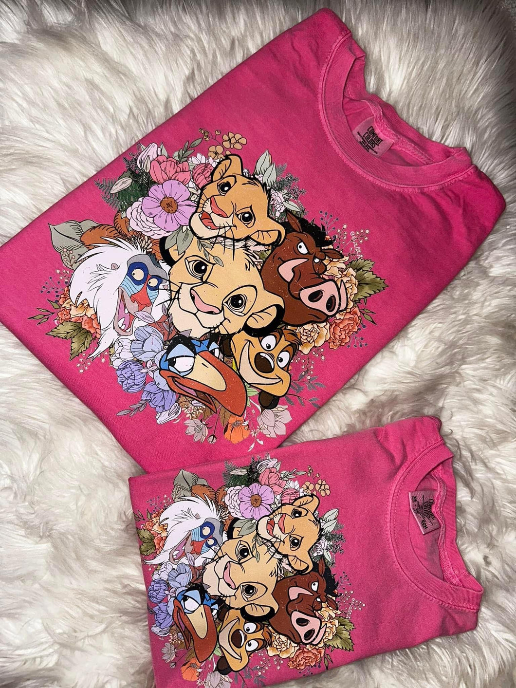 Retro Floral Lion Kids