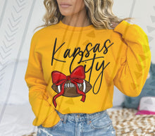Load image into Gallery viewer, Kansas City Football Bow
