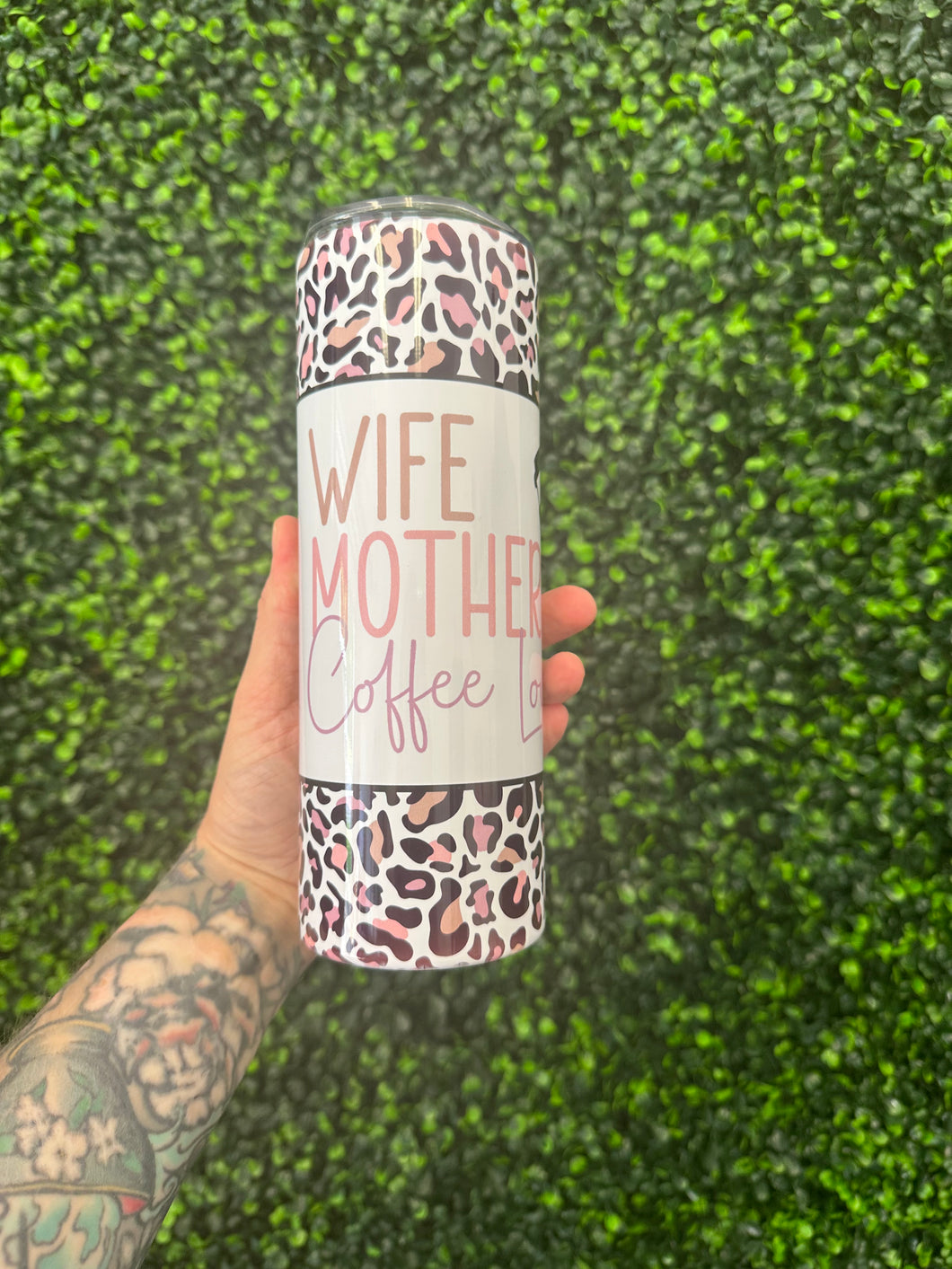 Wife, Mother, Coffee Tumbler