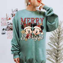 Load image into Gallery viewer, Merry &amp; Bright Mickey &amp; Minnie
