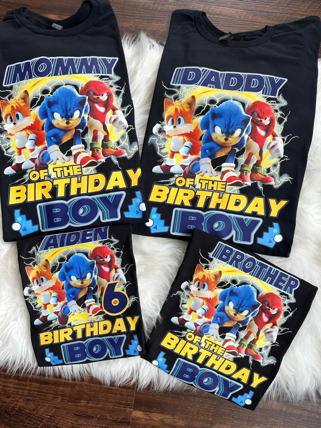 Sonic Birthday Boy