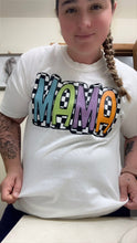 Load image into Gallery viewer, Mama Checkered Halloween
