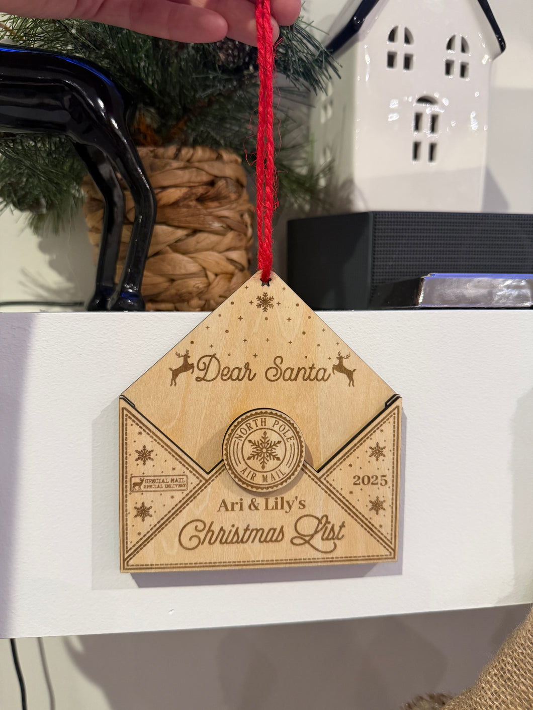 Christmas List Ornament