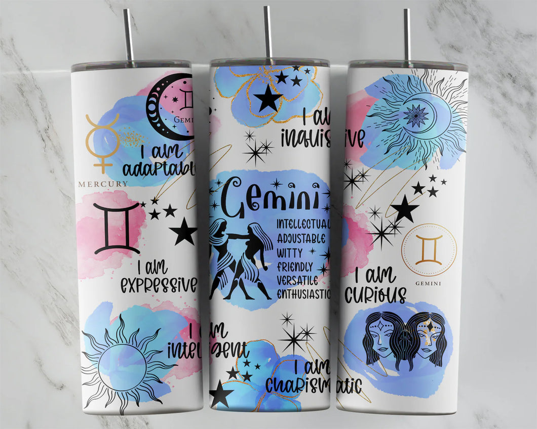 Gemini Affirmations Tumbler