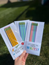 Load image into Gallery viewer, Engraved Pencil Pack
