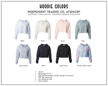 Load image into Gallery viewer, Books Cropped Hoodie
