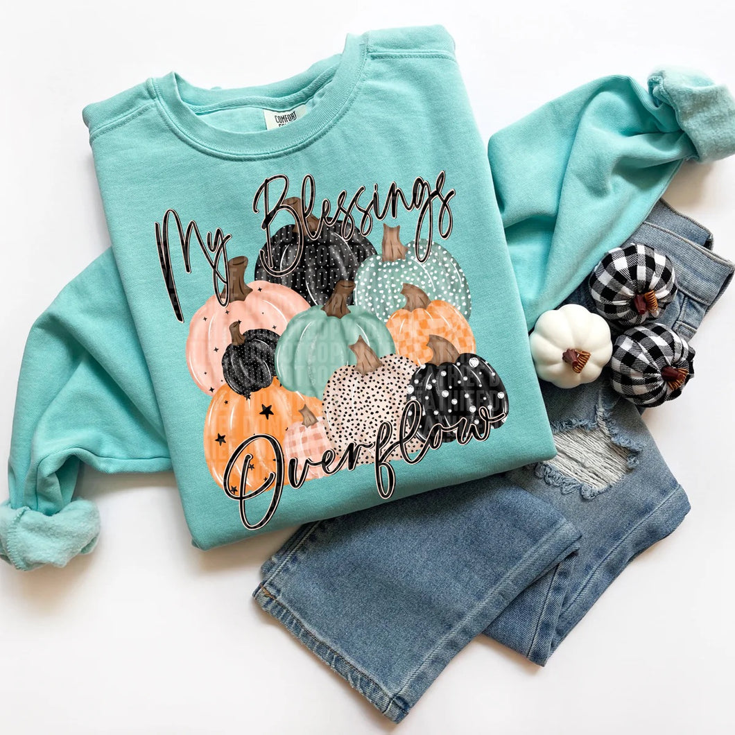 Pumpkins Blessings Overflow