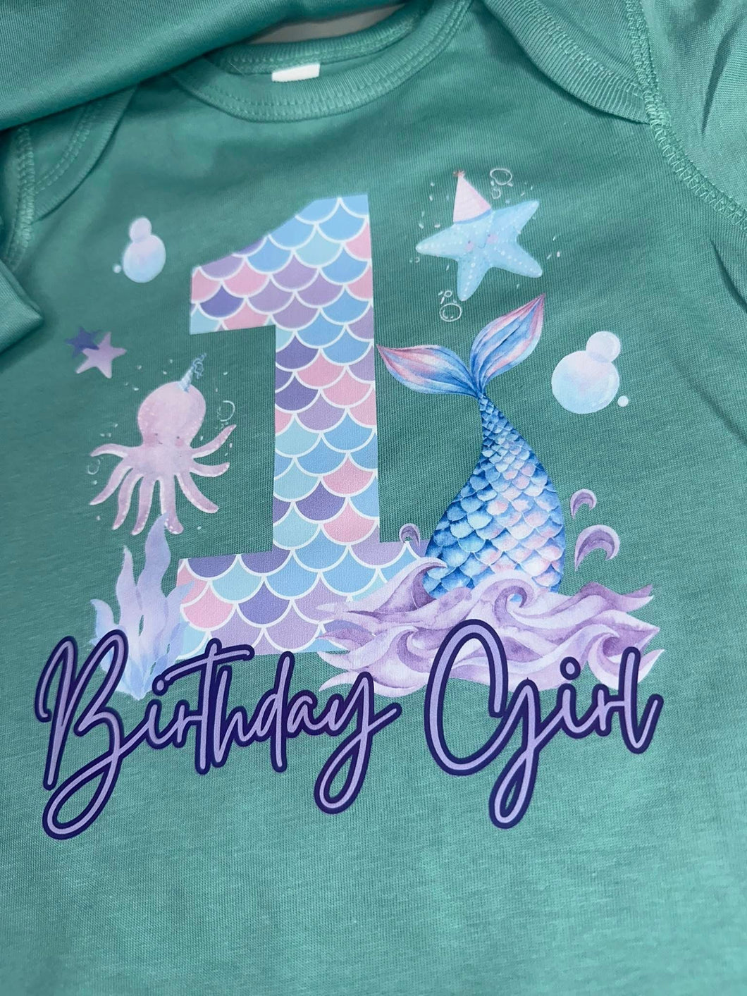 Mermaid Birthday Girl