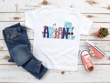 Load image into Gallery viewer, Kids Patriotic Name
