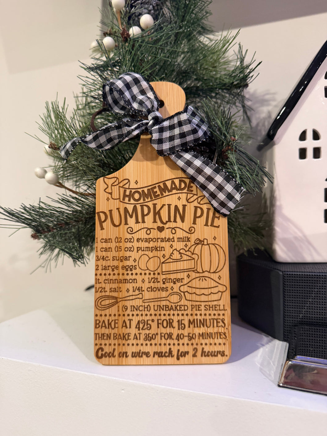 Pumpkin Pie mini board