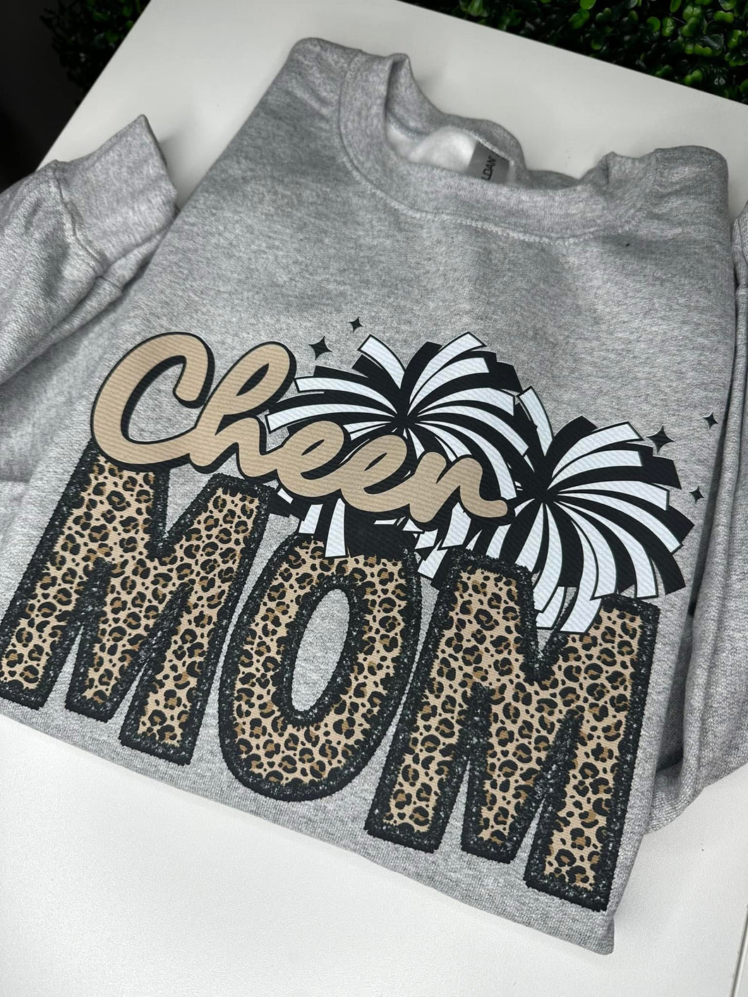 Leopard Cheer Mama