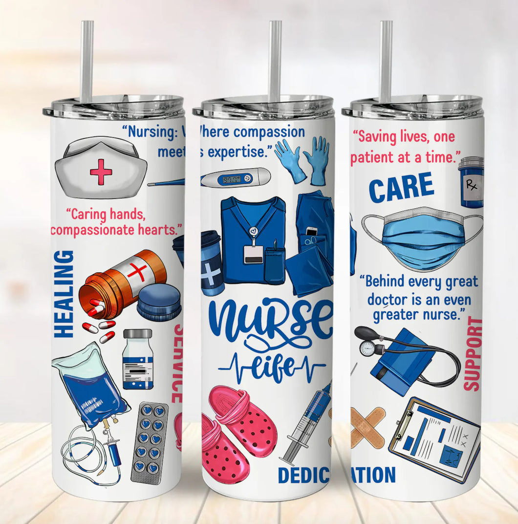 Nurse Life Tumbler