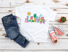 Load image into Gallery viewer, Girls Summer Name tee
