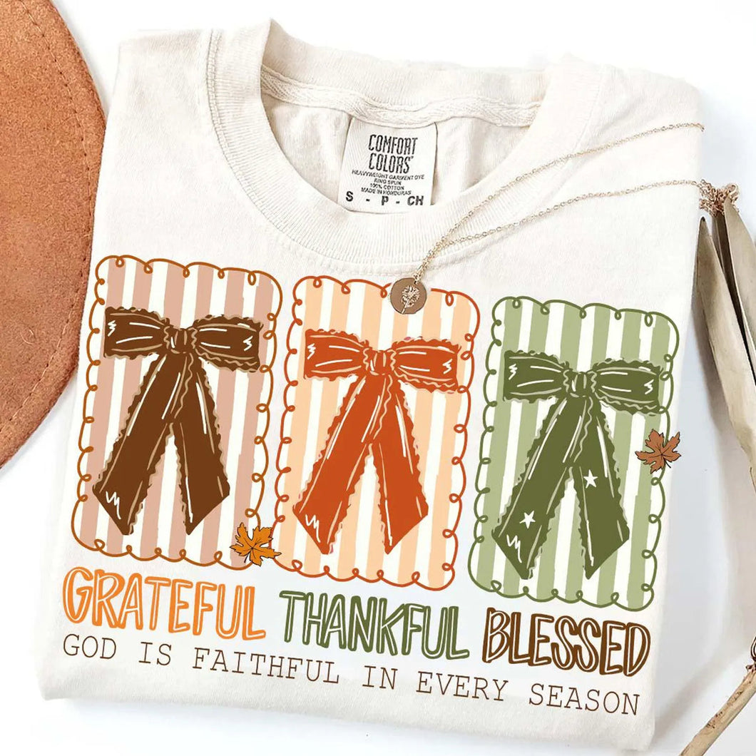 Grateful Thankful Blessed