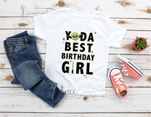 Load image into Gallery viewer, Yoda Birthday Girl
