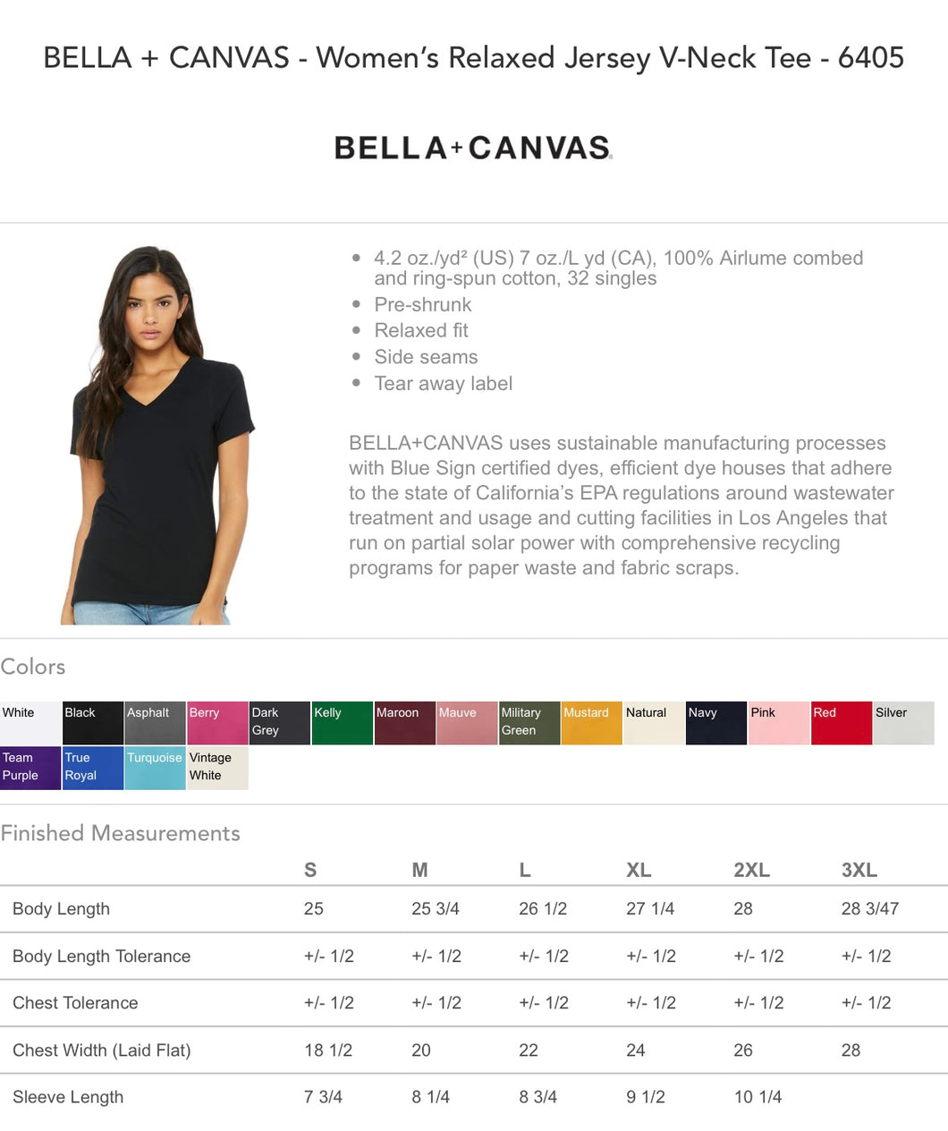 Women’s V-neck upgrade