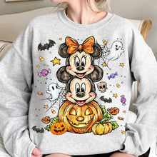 Load image into Gallery viewer, Mickey &amp; Minnie Pumpkin Stack

