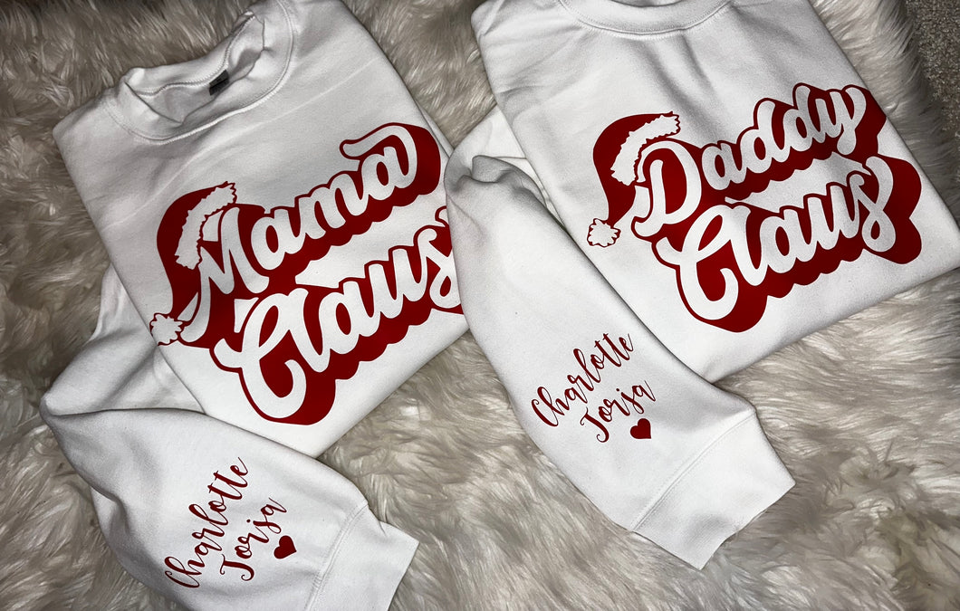 Mama Claus *personalized sleeves*