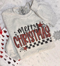 Load image into Gallery viewer, Merry Christmas Plaid
