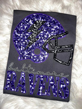 Load image into Gallery viewer, Ravens Bling Helmet
