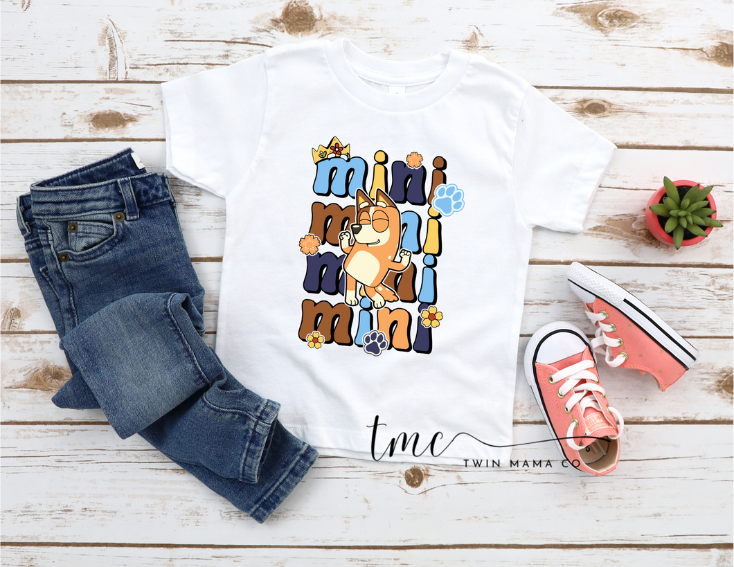 Mini Bluey Kids Tee