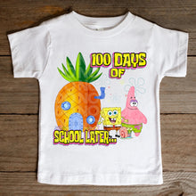 Load image into Gallery viewer, 100 Days of School Later Spongebob

