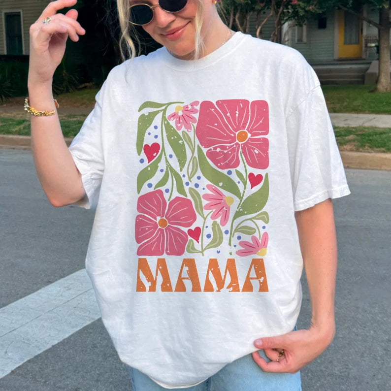 Boho Floral Mama