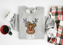 Load image into Gallery viewer, Reindeer with Bow Adult

