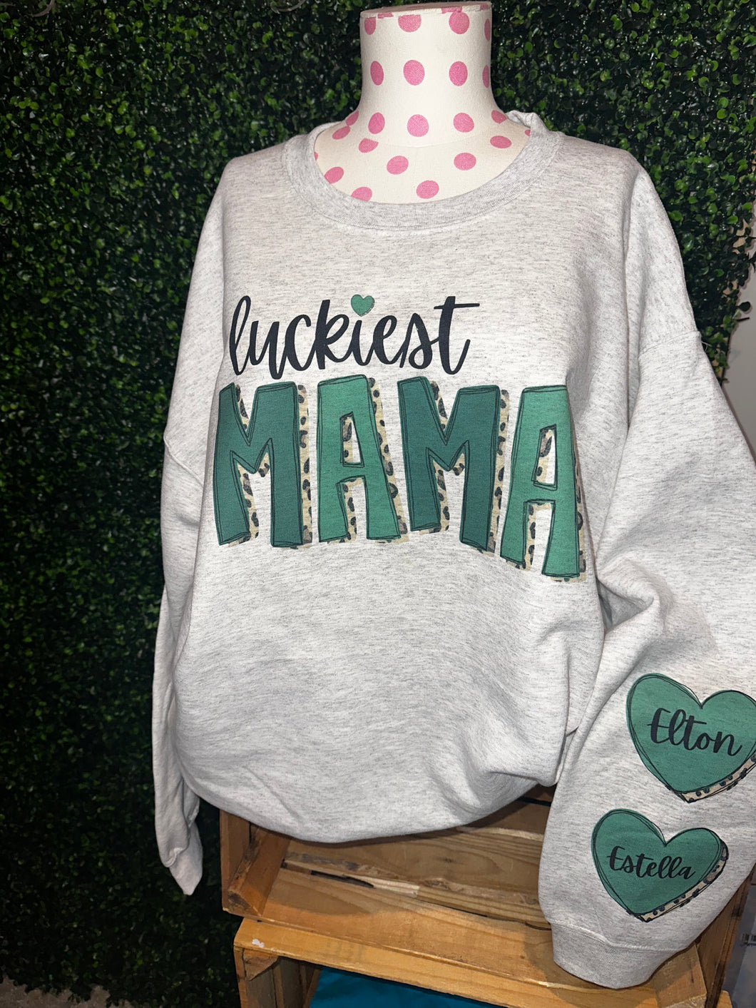 Luckiest mama / Hearts on Sleeves