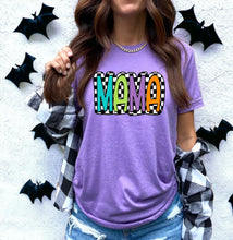 Load image into Gallery viewer, Mama Checkered Halloween
