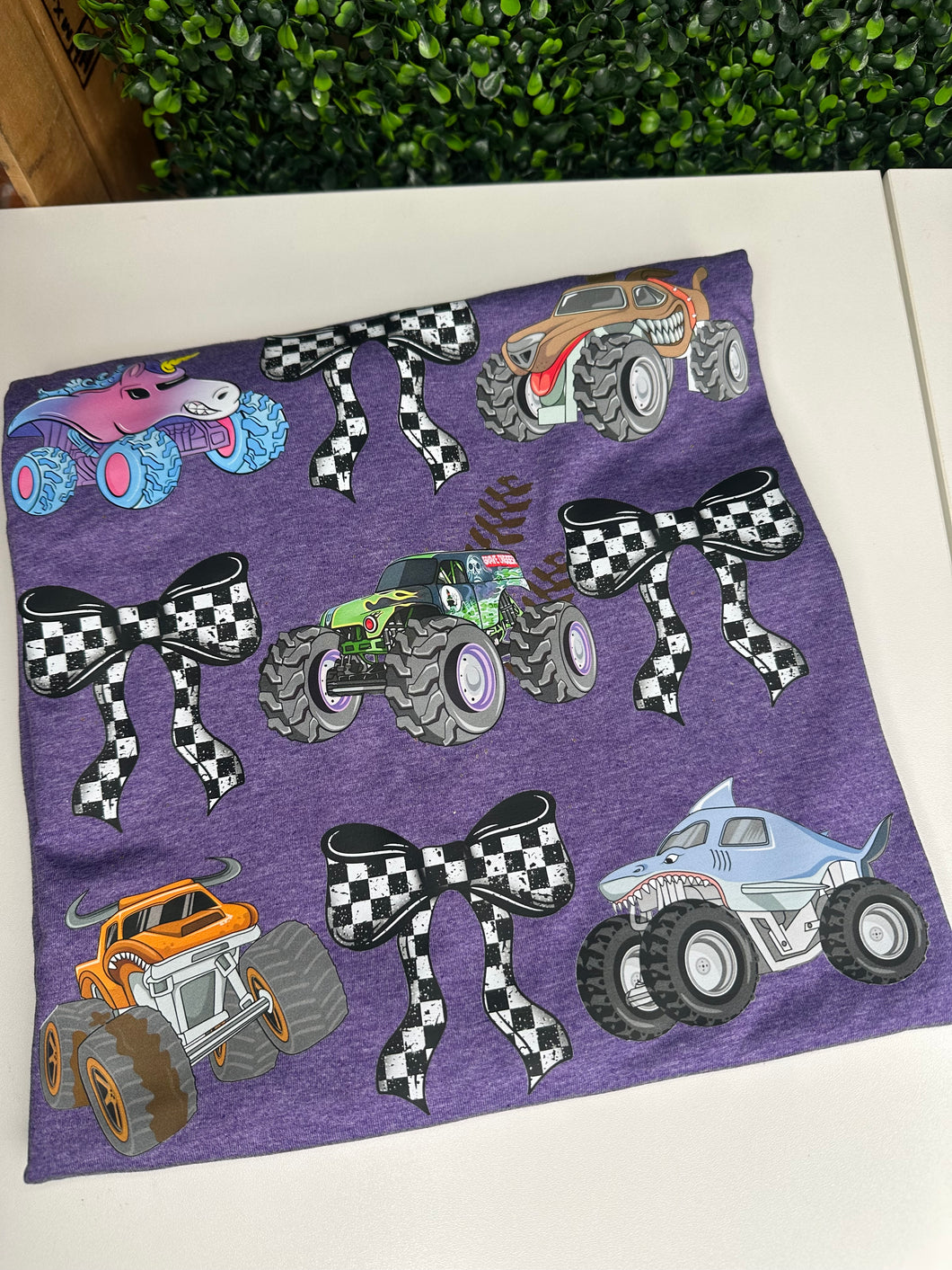 Monster Jam Trucks & Bows (Adult)