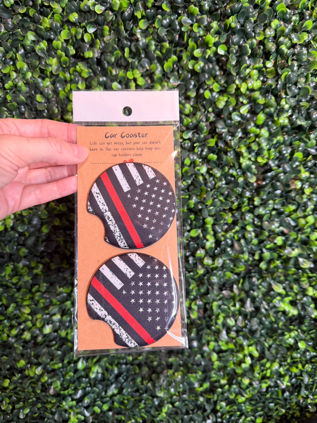 Red Line Car Coasters