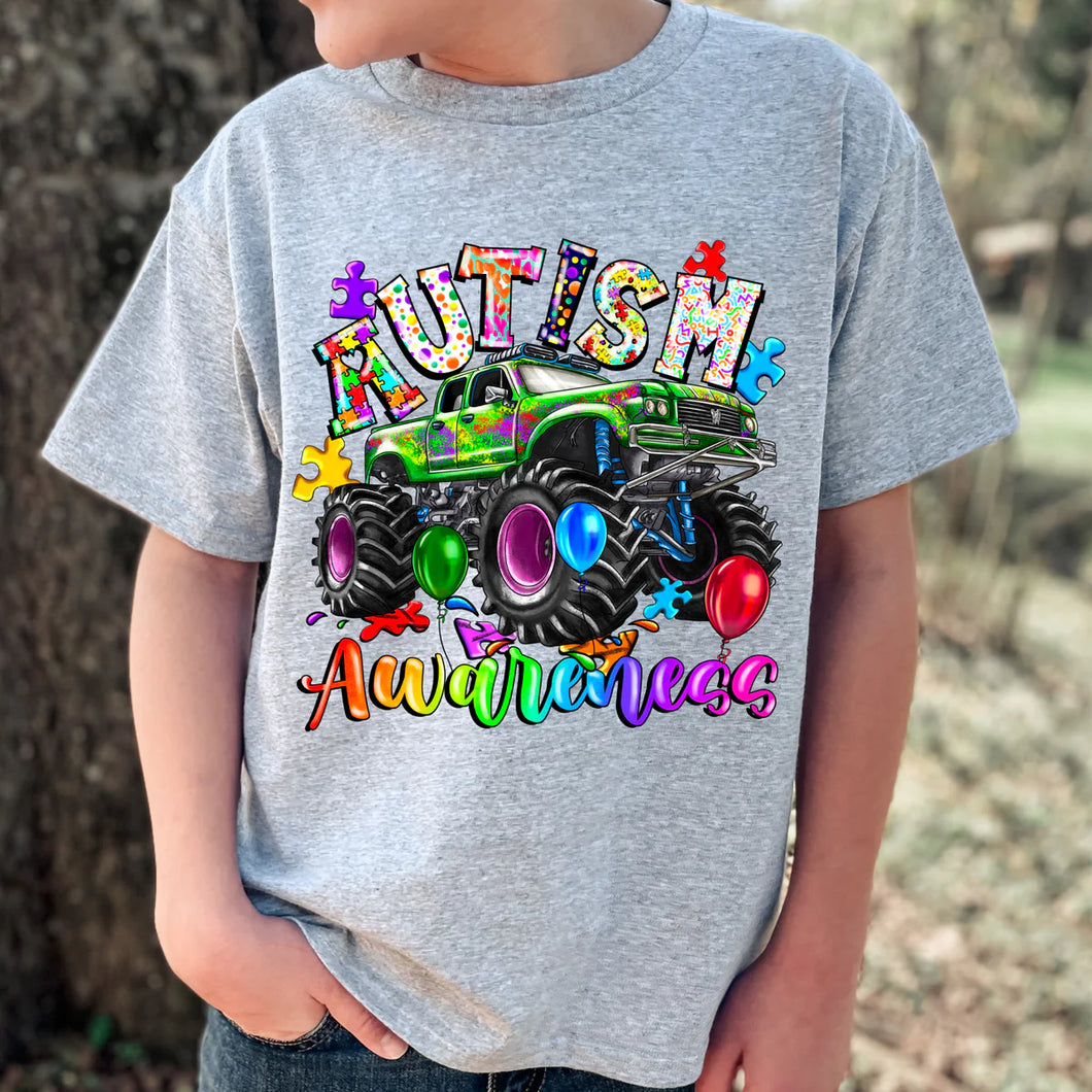 Autism Awareness Monster Truck