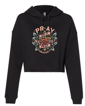 Load image into Gallery viewer, PRAY Cropped Hoodie
