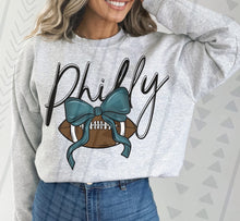 Load image into Gallery viewer, Philly Football Bow
