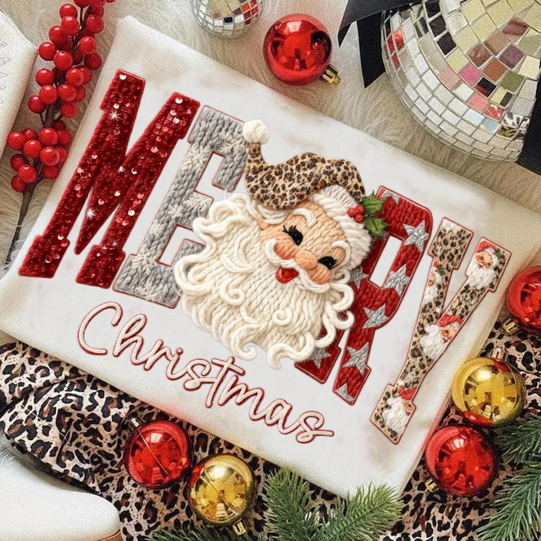 Merry Christmas Santa Bling