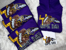 Load image into Gallery viewer, Game Day - Ravens Sequins
