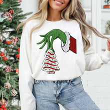Load image into Gallery viewer, Grinch Christmas Cake
