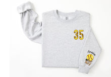 Load image into Gallery viewer, Softball Pocket Personalized Name on sleeves
